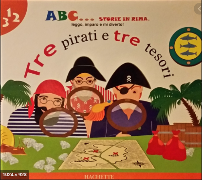 Tre pirati e tre tesori
